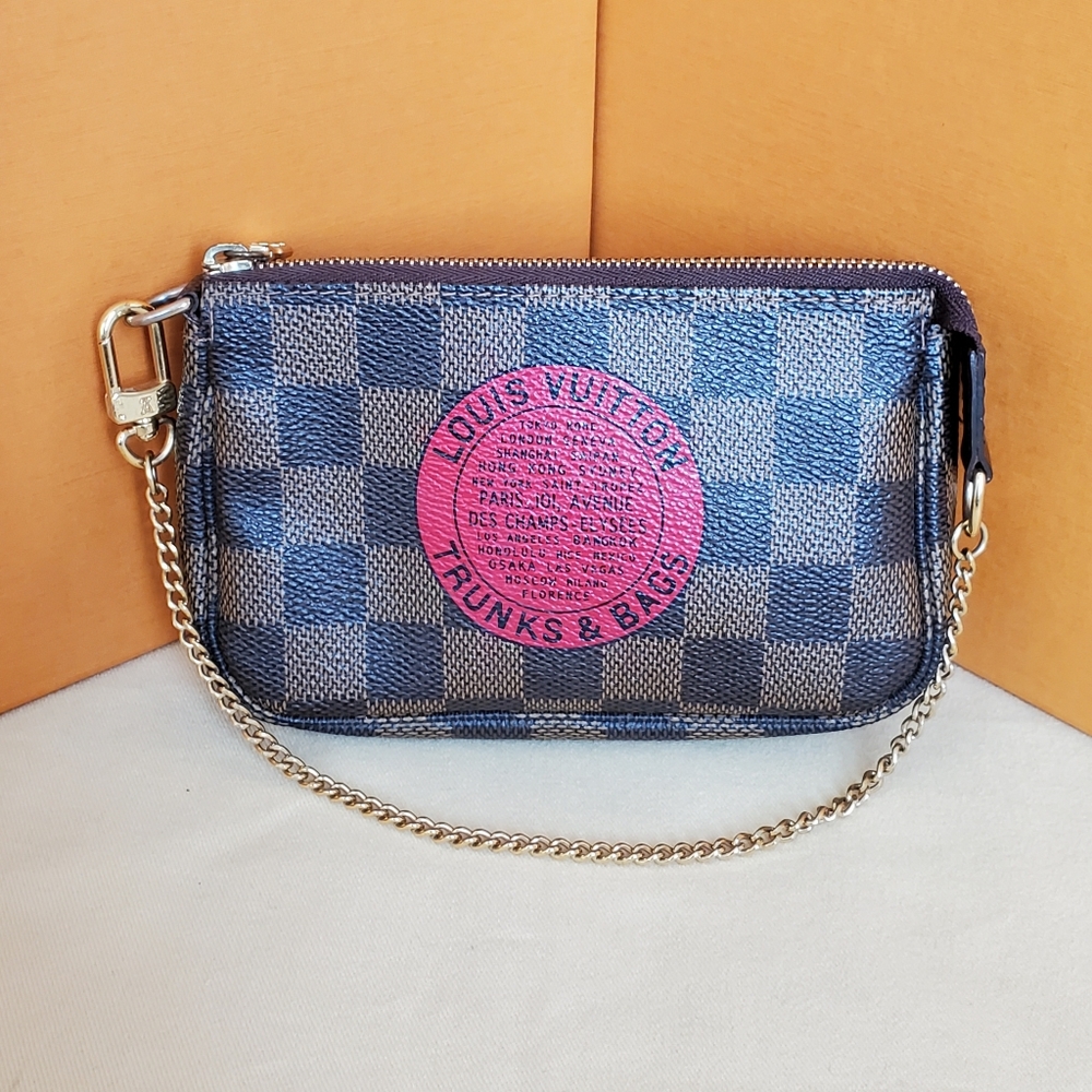 Louis Vuitton Mini Pochette Accessories Limited Edition Trunks and Bags